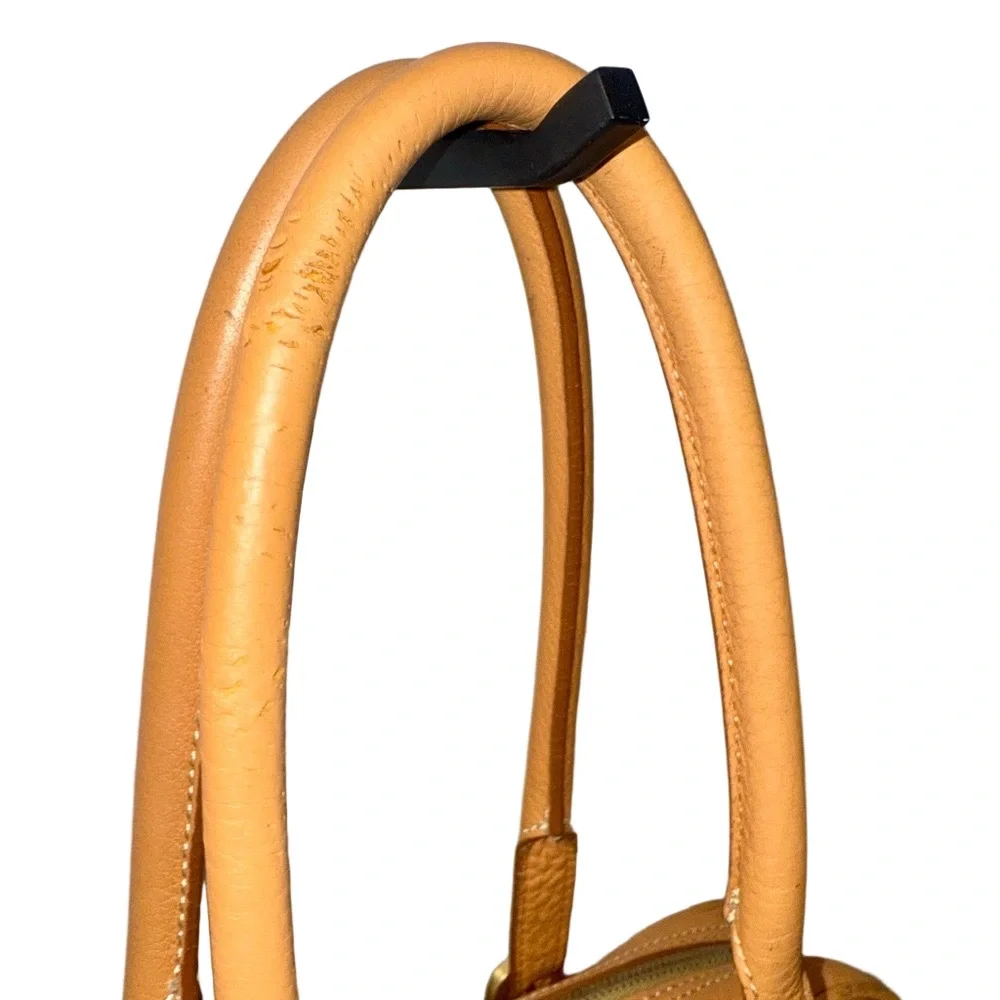 Vintage Dooney Bourke Top Handle Leather Satchel